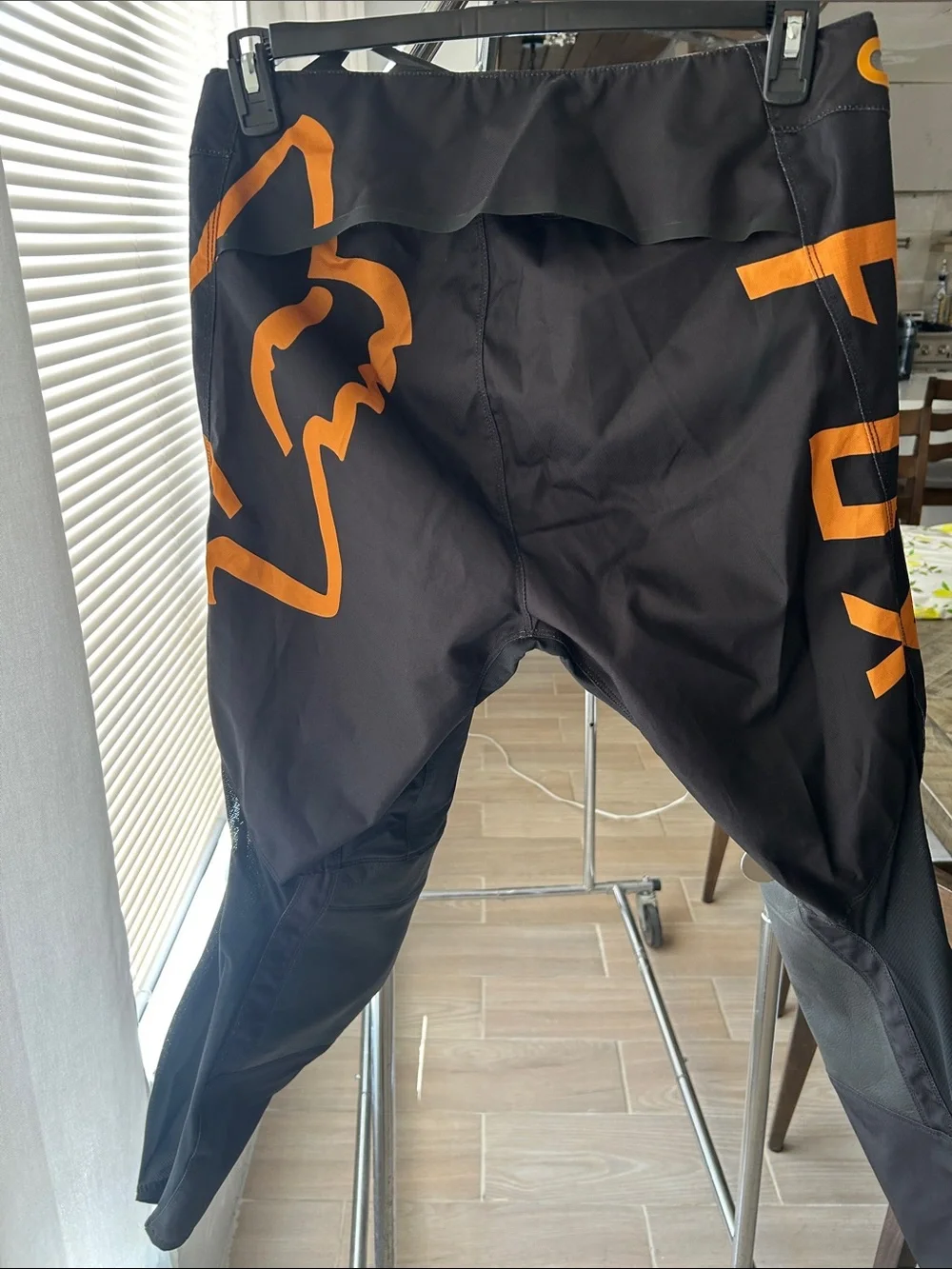 Fox 360 Men’s Black pants with Orange Accents